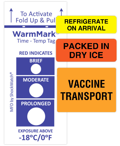 Vaccine Collage of UAL Labels